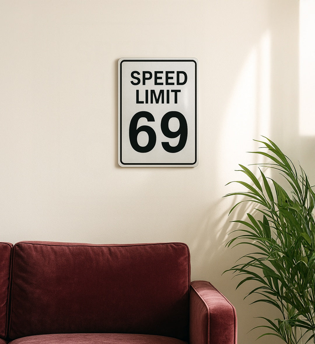 邦楽 SPEED LIMIT/memi speed_limit_69_street_sign_hom