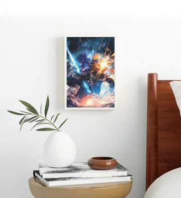 Anime Wall Art: How Naruto vs Sasuke Enhances Your Anime-Themed Room - ARTLIER 