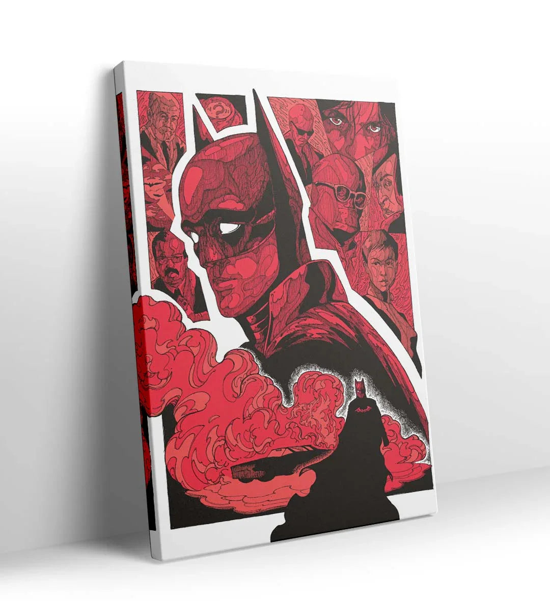 Dark Knight Rise with Batman comic design for Indian home decor.