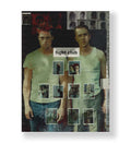 Fight Club Chaos Collage cinematic wall art with gritty tones and red splatters for Indian home decor.
