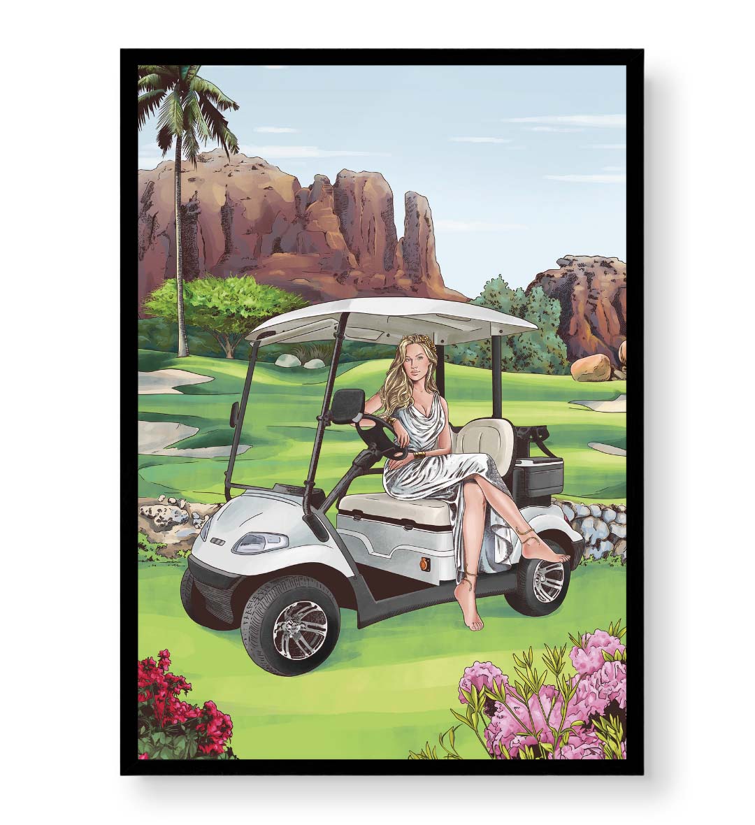 Goddess on the Green - ARTLIER 