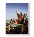 Jesus parody canvas wall art with beer mug, perfect for modern Indian home decor.