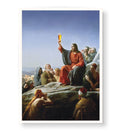 Jesus parody canvas wall art with beer mug, perfect for modern Indian home decor.