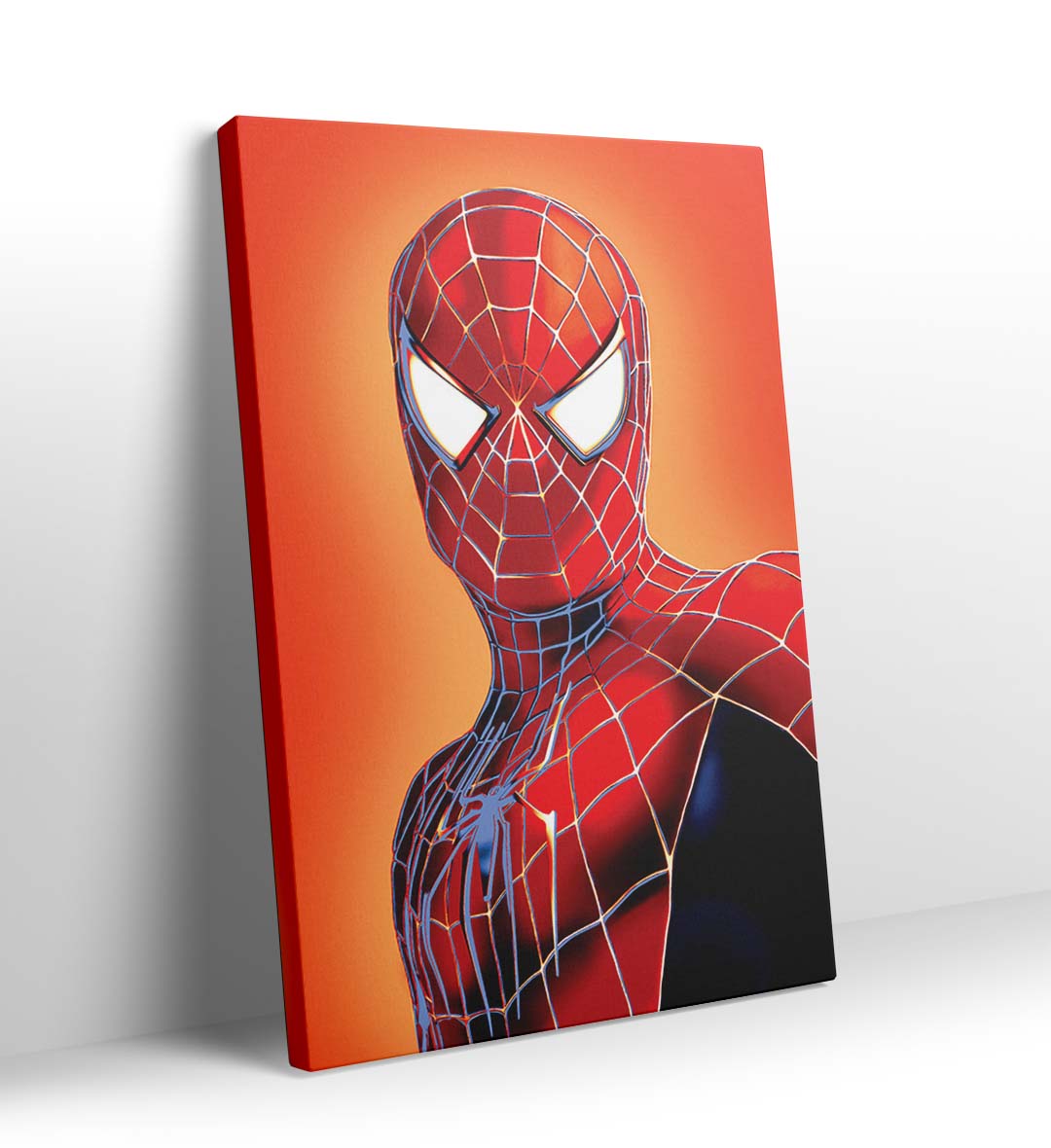 Spider-Man Glow with superhero design wall art for Indian home decor.